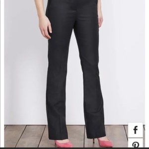 Boden black Richmond Bootcut Trousers, Size 12L